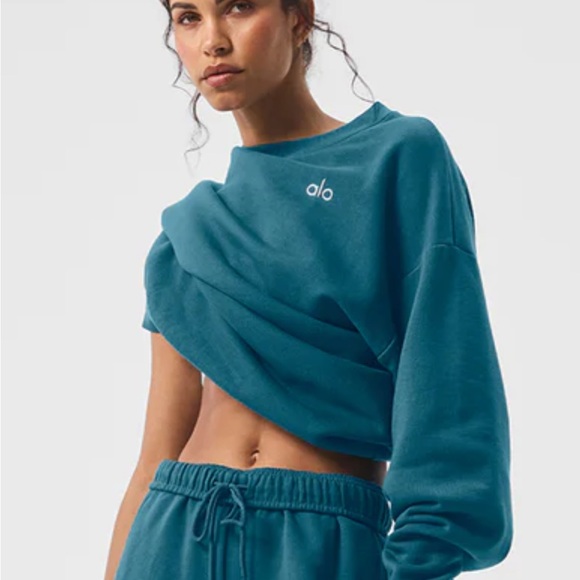 Alo oceanic teal. Size small.  Gently worn. - Picture 1 of 2